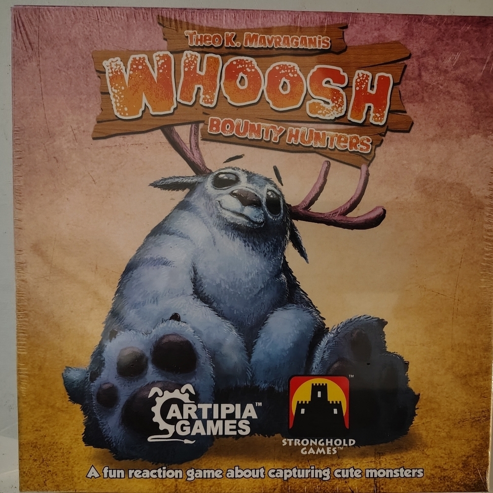 Whoosh Bounty Hunters by Stronghold Games NEW!! - 2 to 8 player card game